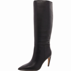 Brigitte Womens Tall Pointed Toe Knee-High Boots Flexible Frame Work Commute Outdoor Performance