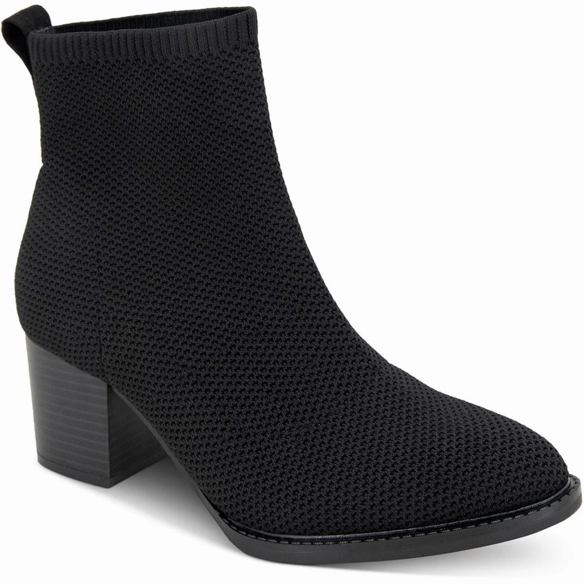 GRANTT Womens Knit Manmade Ankle Boots Rough Path Premium Performance