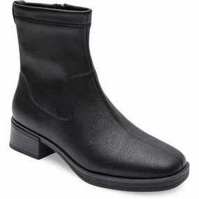 Waterproof Adventure Journey Dazzy Womens Zipper Manmade Ankle Boots