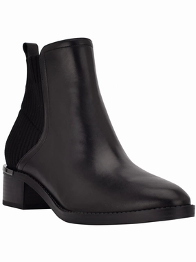 Flexible Shank DEANDRE Womens Faux Leather Pointed toe Ankle Boots