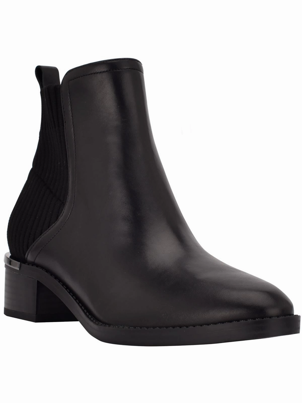 Anti Bacterial puncture resistant DEANDRE Womens Faux Leather Pointed toe Ankle Boots
