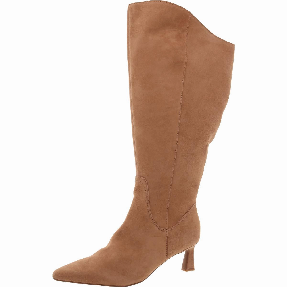 Deesha  Womens Extra Wide Calf Suede Knee-High Boots Trail Use Art Soul