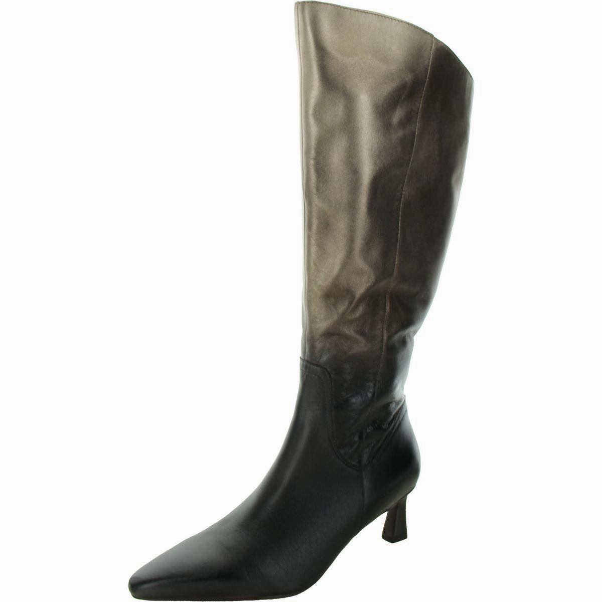 Warm Comfort All-Purpose Footwear Deesha  Womens Extra Wide Calf Suede Knee-High Boots