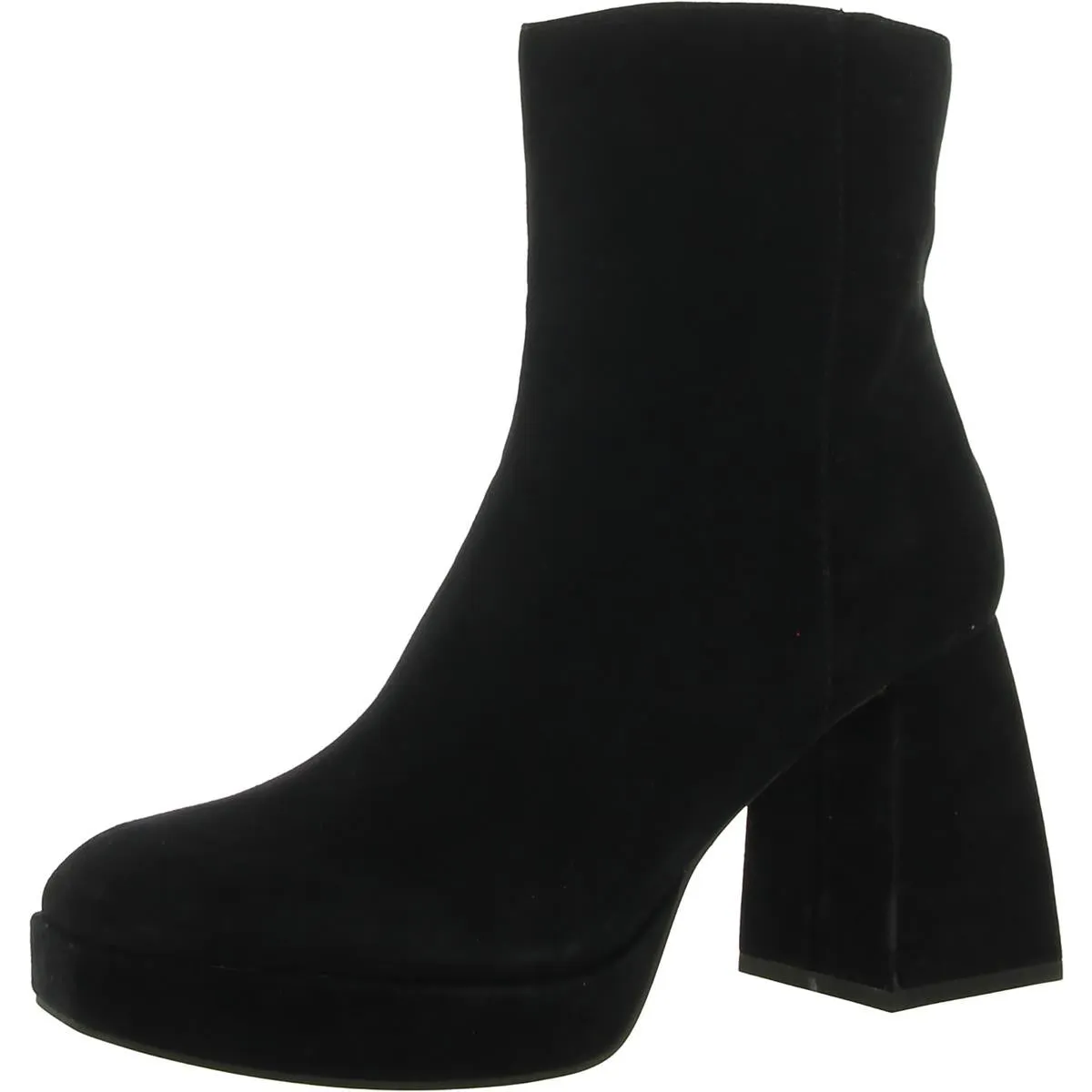 Ulyses Womens Suede Ankle Boots Neutral Finish