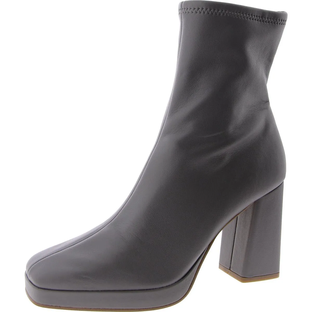 Waterproof Design Desiree Womens Faux Leather Plaform Ankle Boots