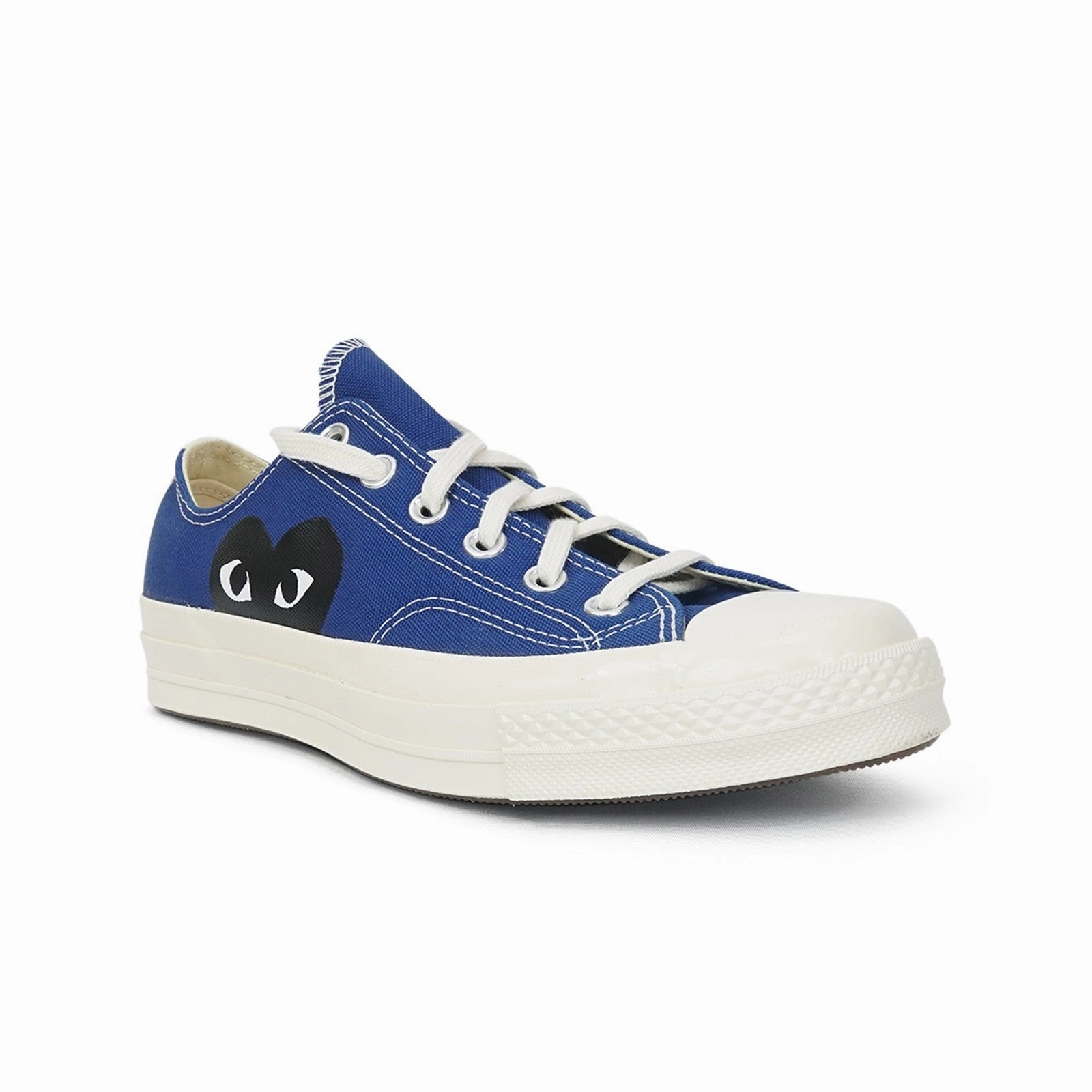 Converse x Comme des Gar?ons PLAY Chuck '70 All Star Low (Blue Quartz/Egret/Black) Men's Shoes AZ-K121-001-2 Multifunctional