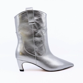 Dicte Boots In Silver Metallic Weekend Fit