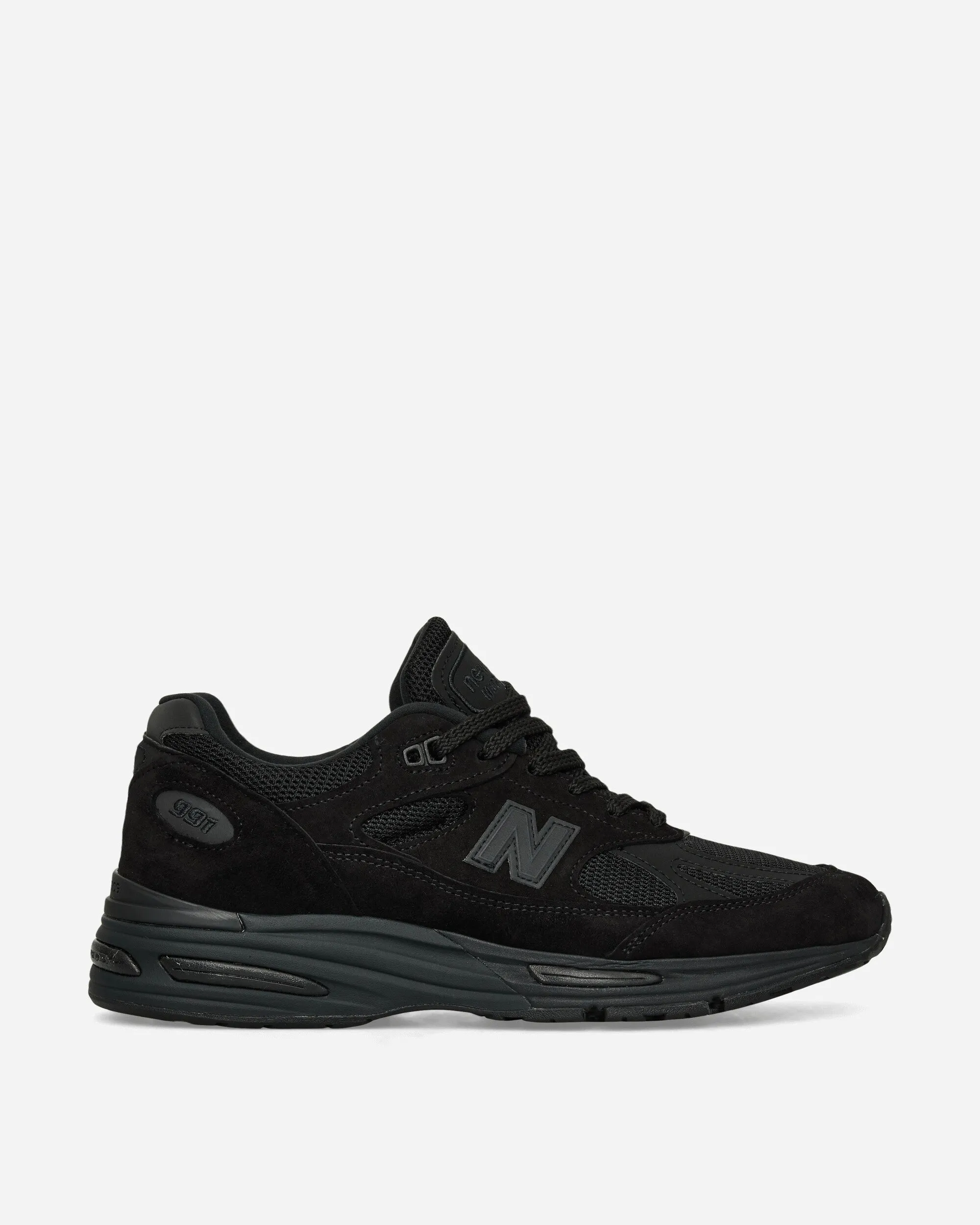 Made in UK 991v2 Sneakers Black Breathable soles Smooth Internal Seams