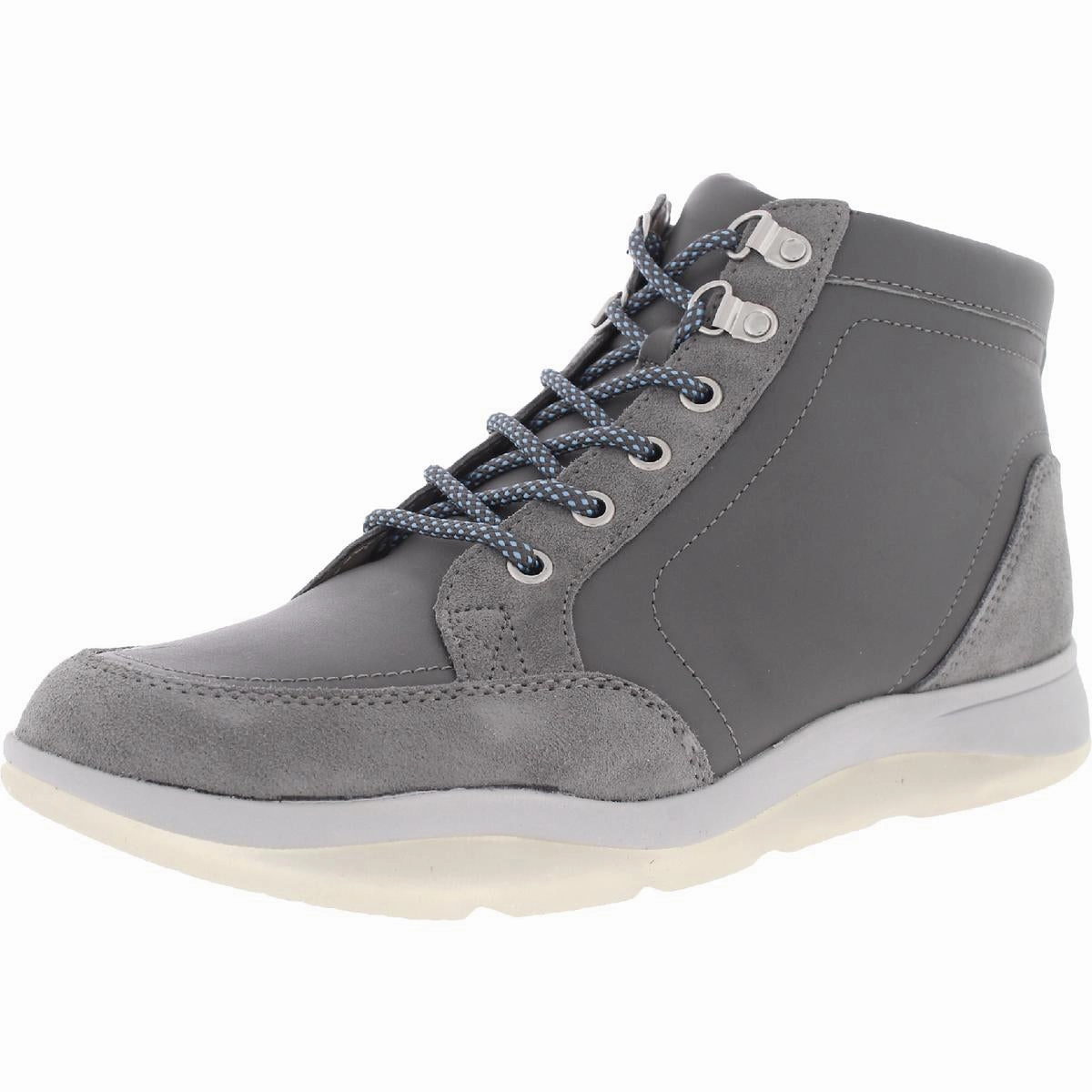 Whitley Womens Leather Ankle Boots Travel Essential High Top