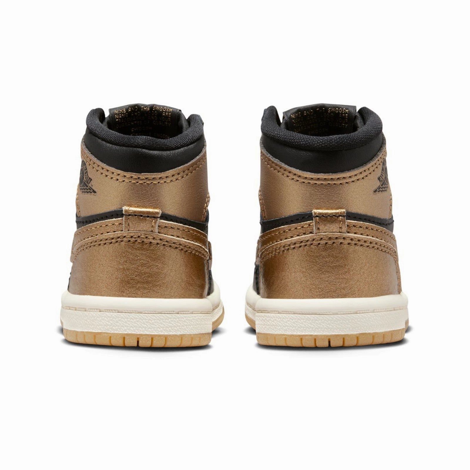 Casual Day Comfort toe Jordan 1 Retro High OG "Black and Gold" FD1413-071