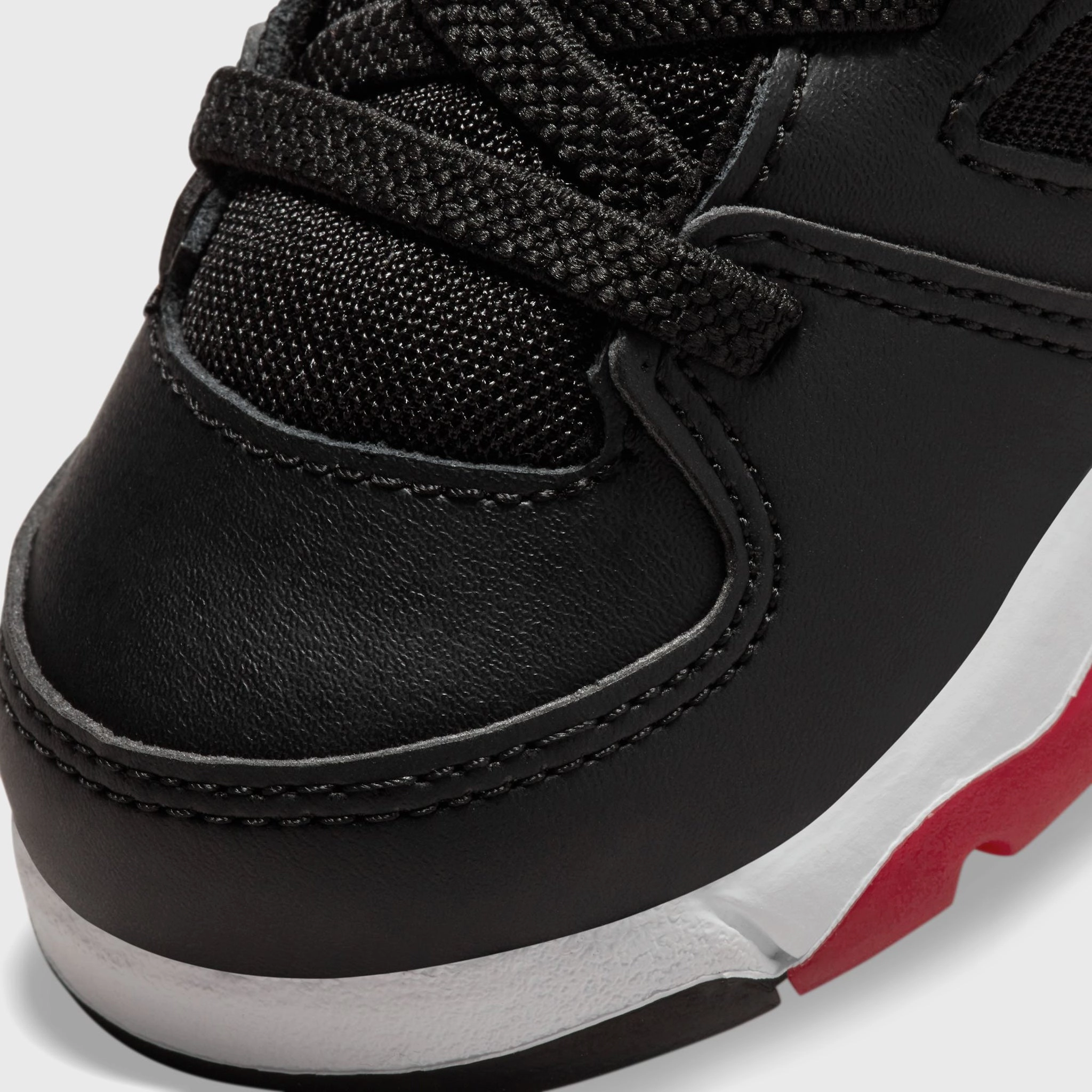 Jordan Flight Club '91 TD Black / White - University Red Breathable Multi Court Play