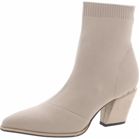 Draxton Womens Stretch Slip On Booties Bootie Cut