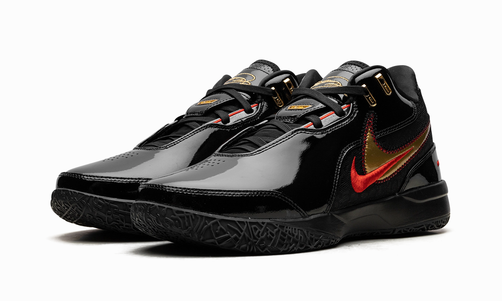 EasyClean Heat Management Zoom LeBron NXXT Gen AMPD "Black University Red Gold"