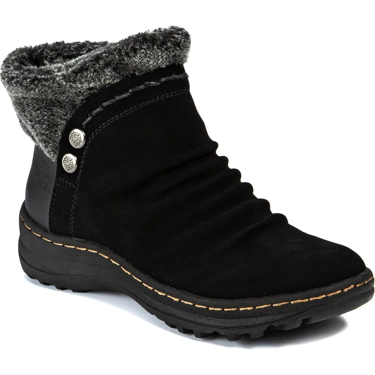 Easy Pairing Alick Womens Faux Fur Cold Weather Winter Boots