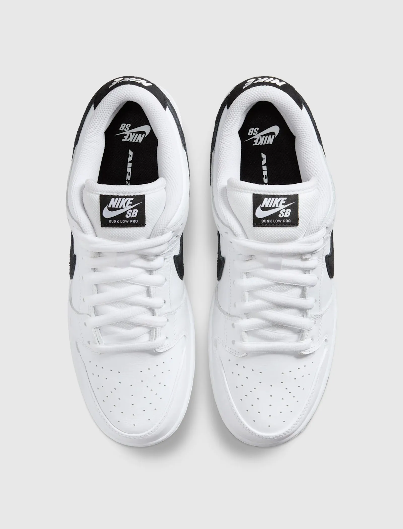 Boho Free Padded DUNK LOW "WHITE/BLACK"