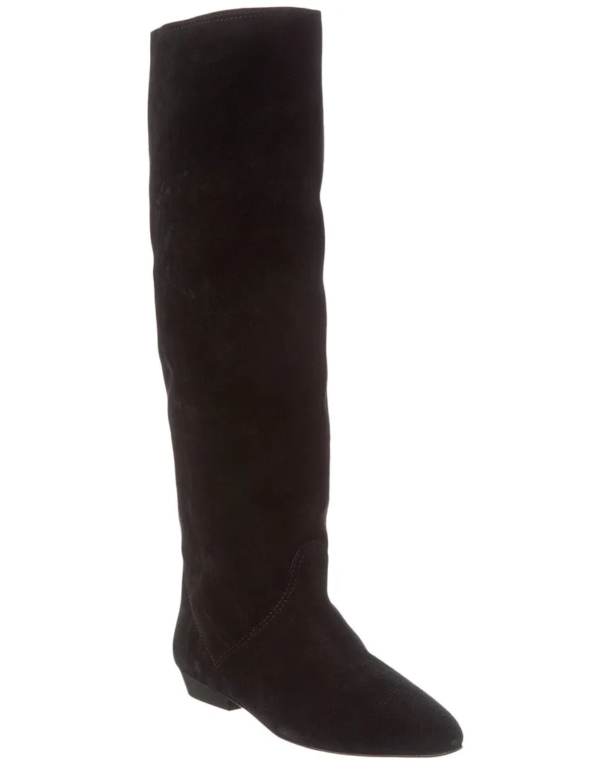 Street Sound Isabel Marant Sayla Suede Knee-High Boot