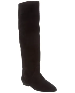 Isabel Marant Sayla Suede Knee-High Boot Stable Support Functional Minimalist