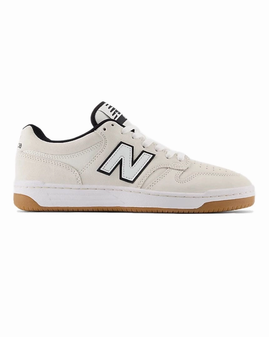 New Balance Numeric 480 - White / Black Stability Enhancing Structure