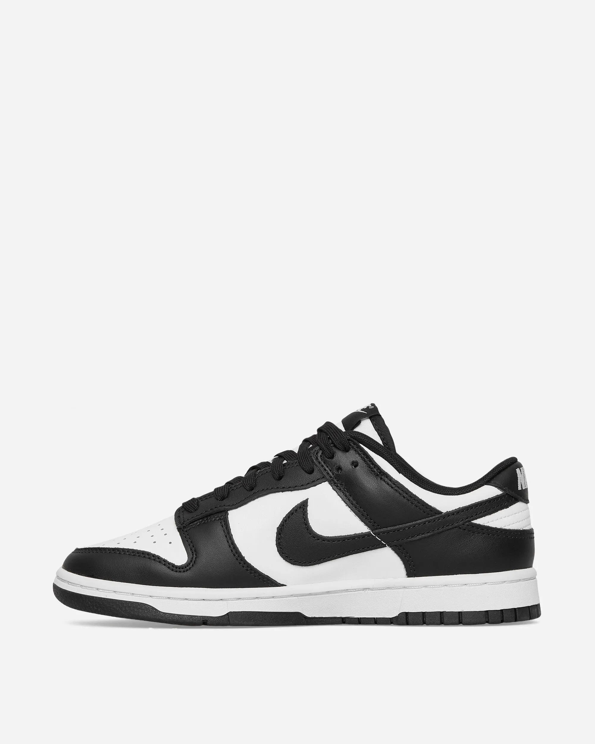 Dunk Low Retro Sneakers White / Black Durable Binding Quick Form