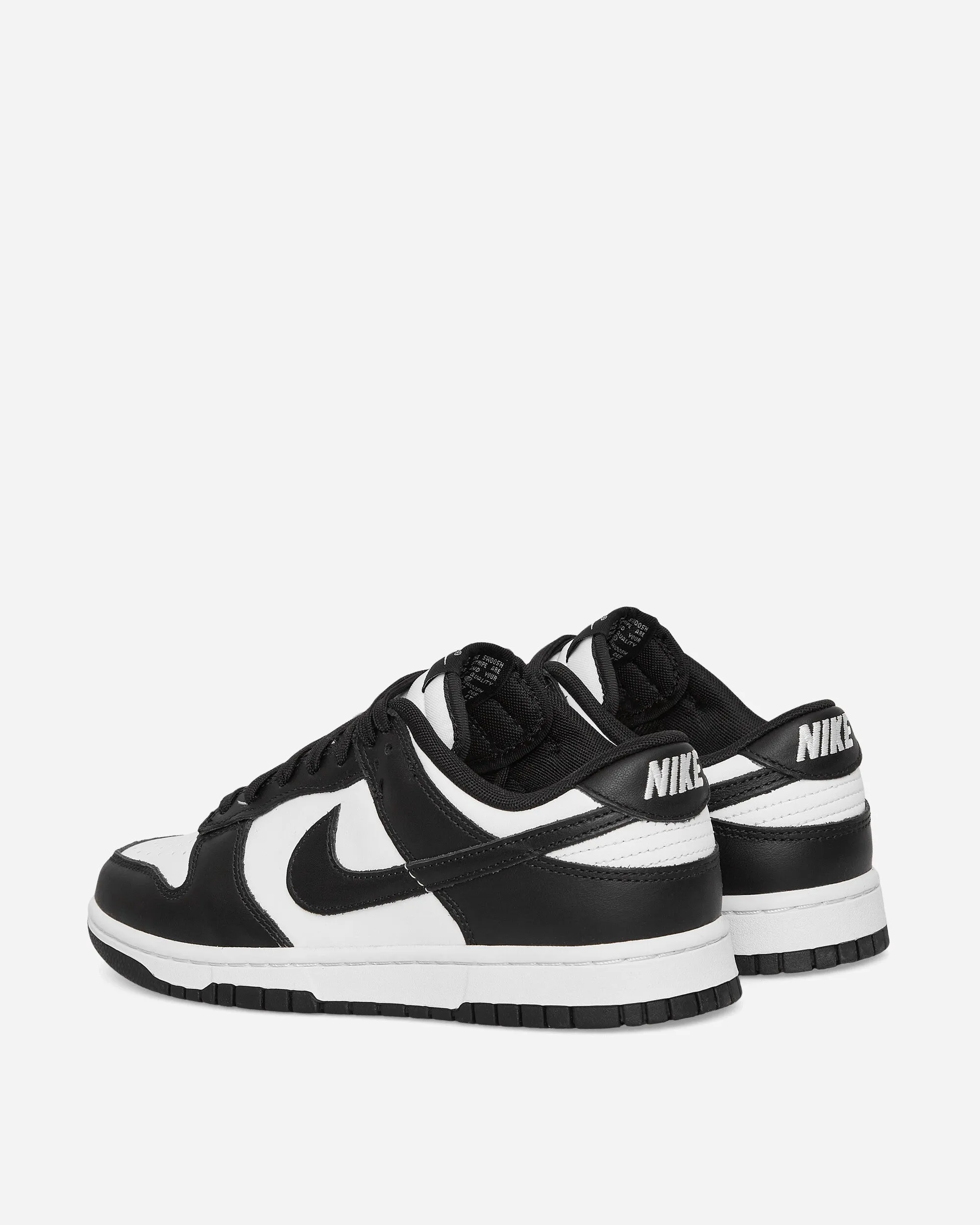 Dunk Low Retro Sneakers White / Black Perimeter Cushioning
