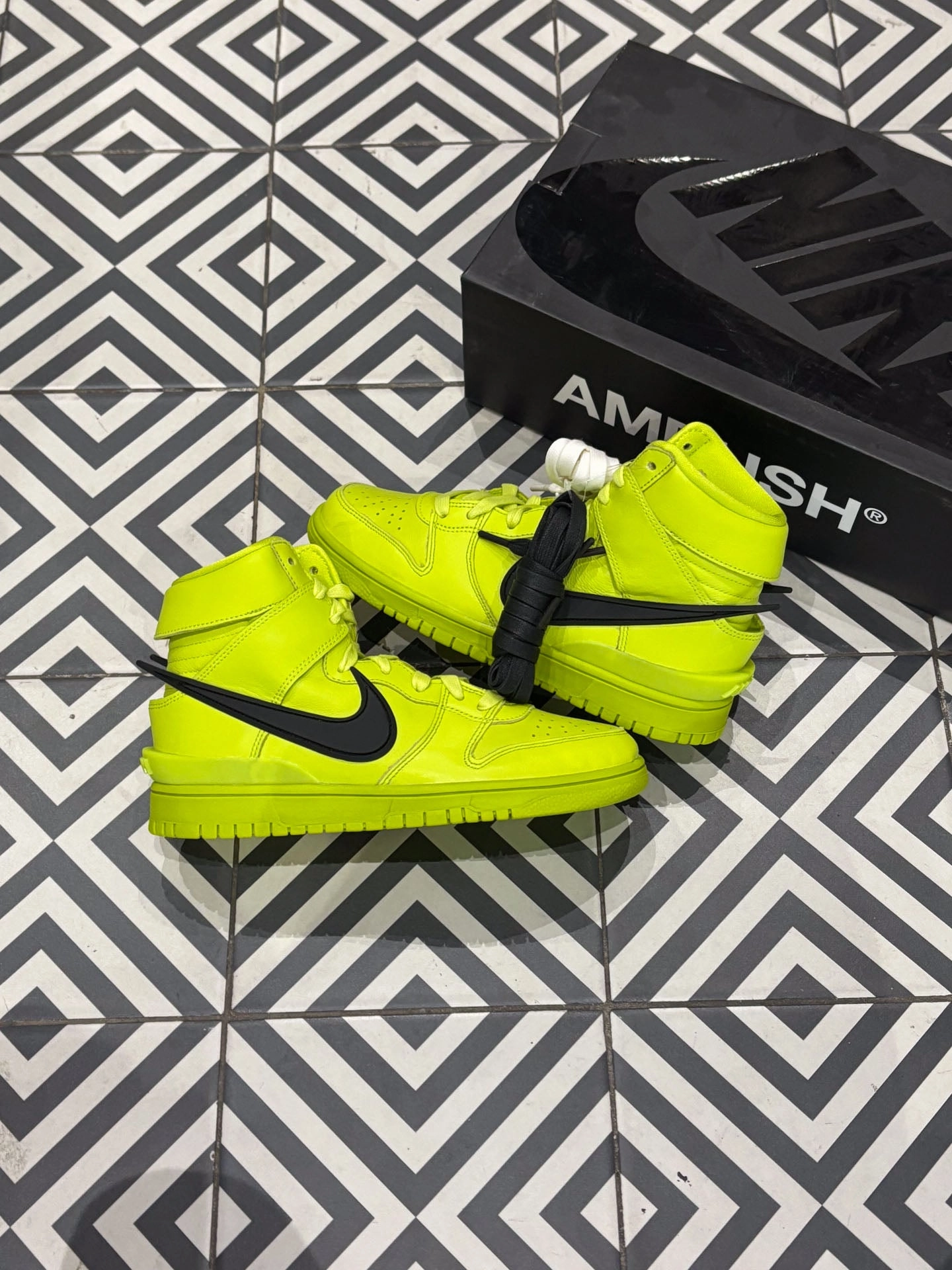 Dunk High Ambush Lime (Taille 38) Structured wear