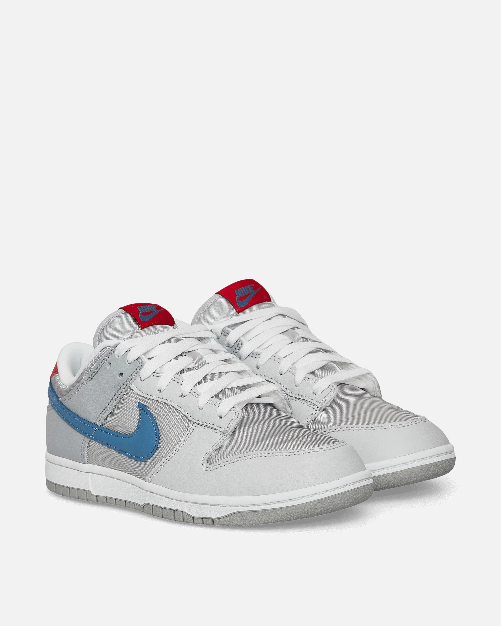 Durable Style Comfortable Stride Dunk Low Sneakers Silver Blue