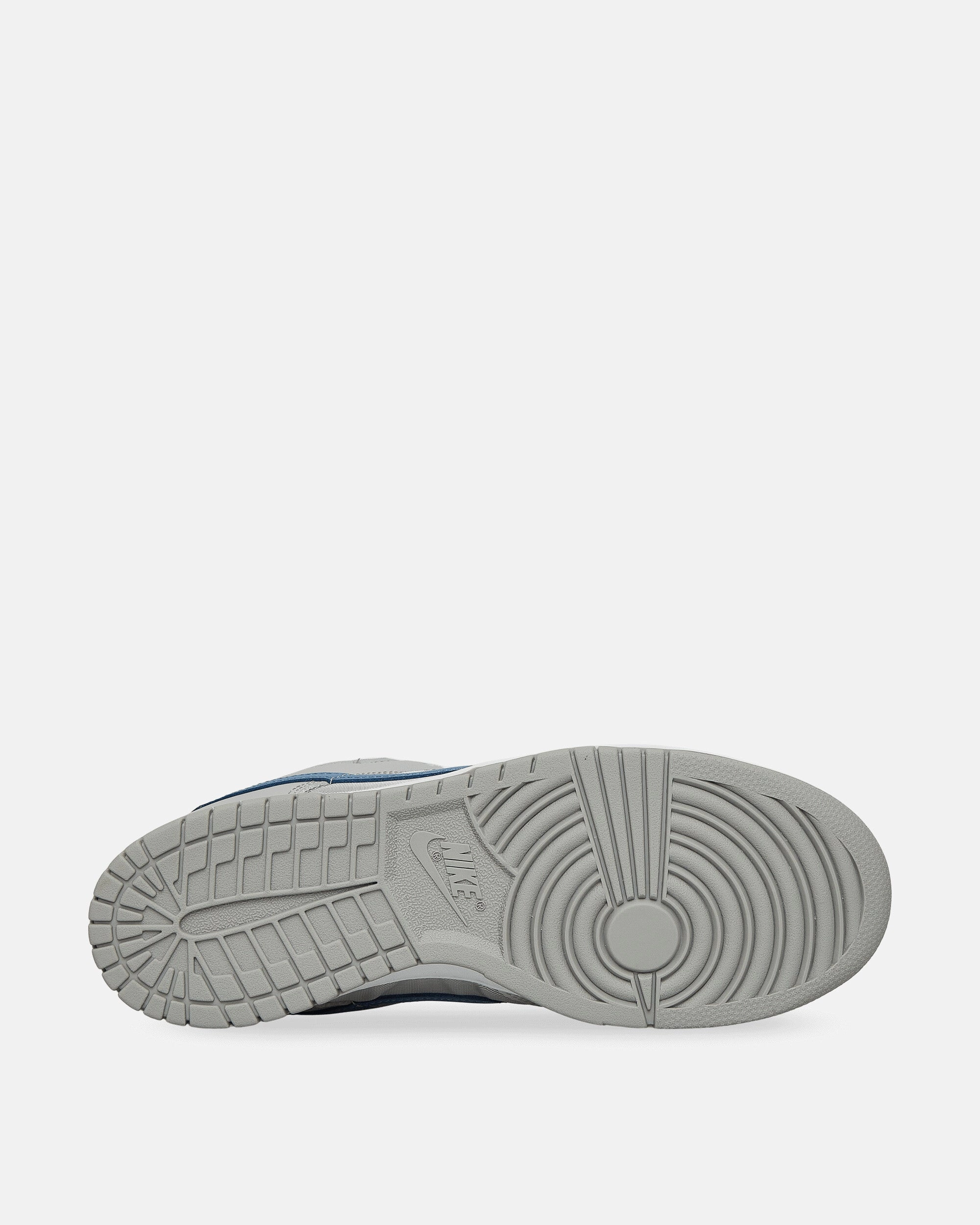 Comfortable Soles Dunk Low Sneakers Silver Blue