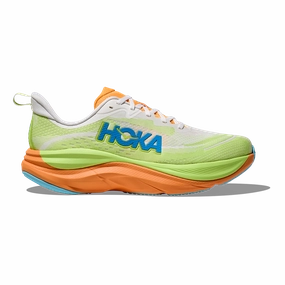 all - around shoes Breathable Material Hoka Skyflow - Frost - Solar Flare