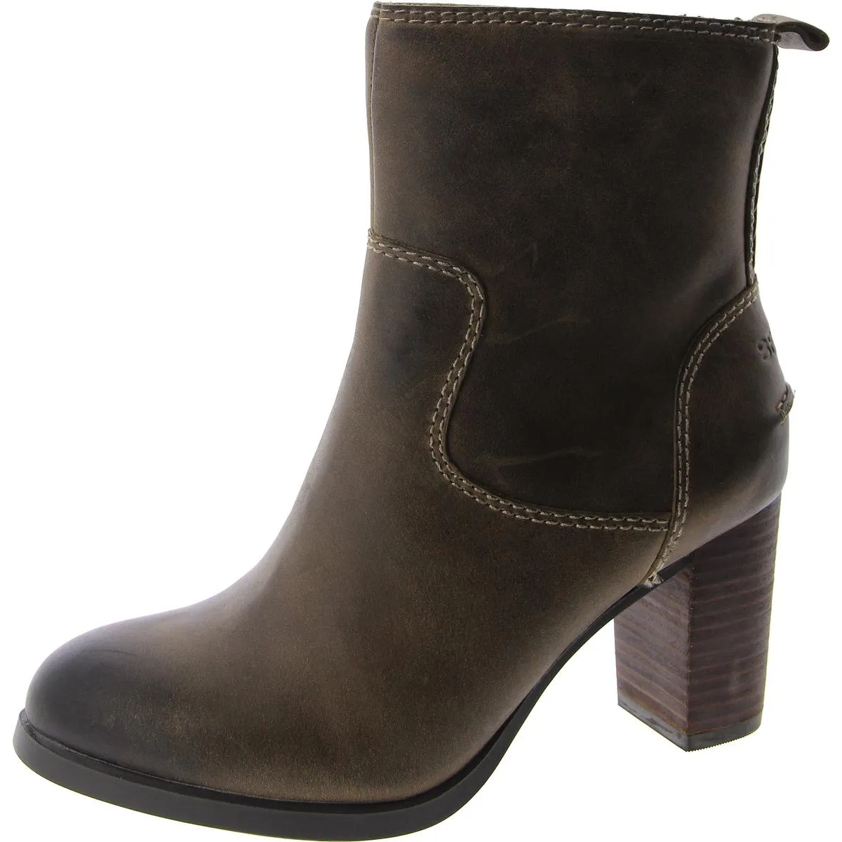 Wild Soul Timeless Look Dasher Grace Womens Leather Comfort Ankle Boots