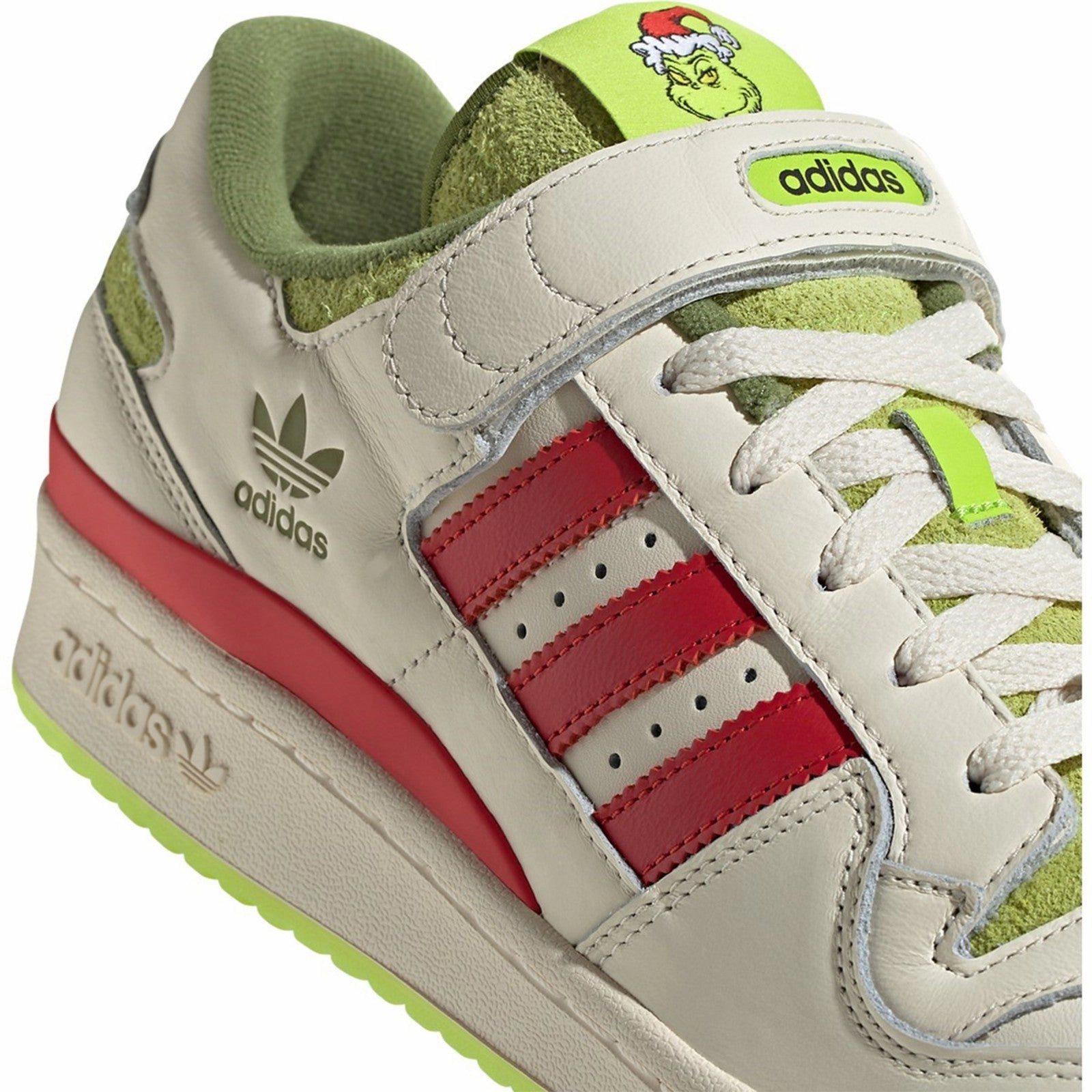 Adidas Originals Forum Low "The Grinch" Men's Shoes ID3512 Speed Ready