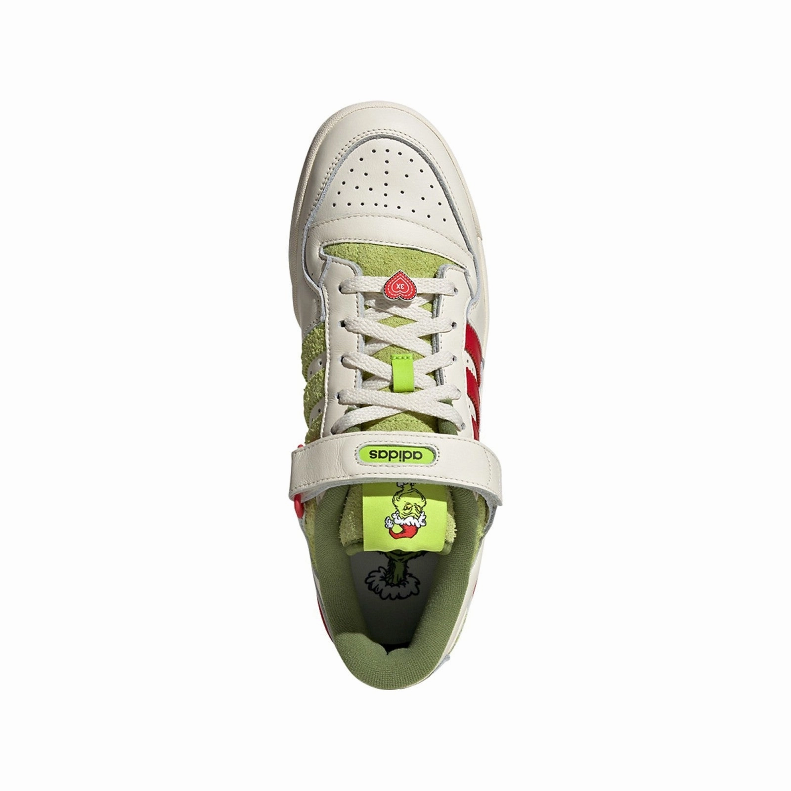 Adidas Originals Forum Low "The Grinch" Men's Shoes ID3512 Bounce Support