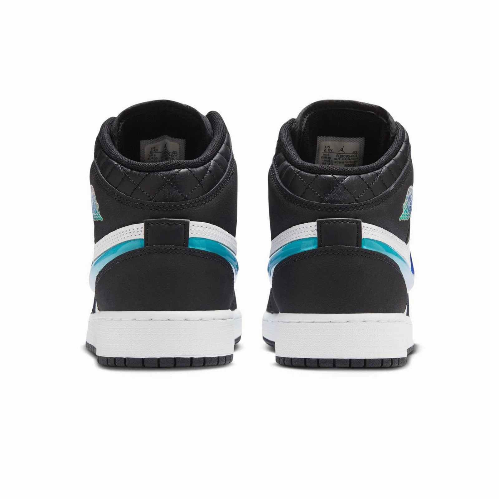 Air Jordan 1 Mid SE FQ8095-001 Running Track Heel Counter Support