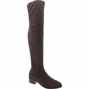 Womens Zipper Manmade Over-The-Knee Boots Comfortable interior Quick Drying Weather Resistant User