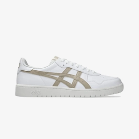 Asics | JAPAN S { WHITE/FEATHER GREY running in mud shoes walking stability
