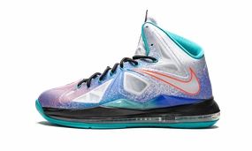 Lebron 10 "Re-Entry - Pure Platinum" Long Lasting Cushioning Custom Fit