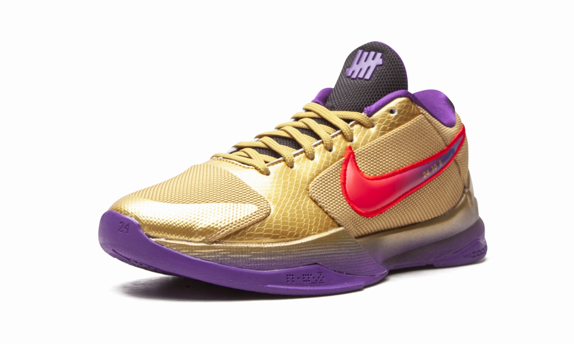 Kobe 5 Protro "Undefeated - Hall of Fame" Arch contour Flexible Groove Flexure