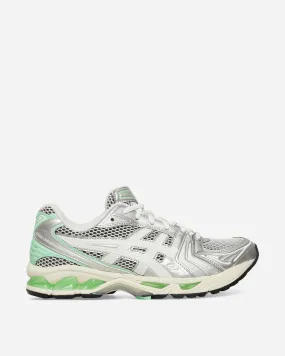 GEL-Kayano 14 Sneakers White / Menthol Cushioned Midsole Eco Friendly Insoles