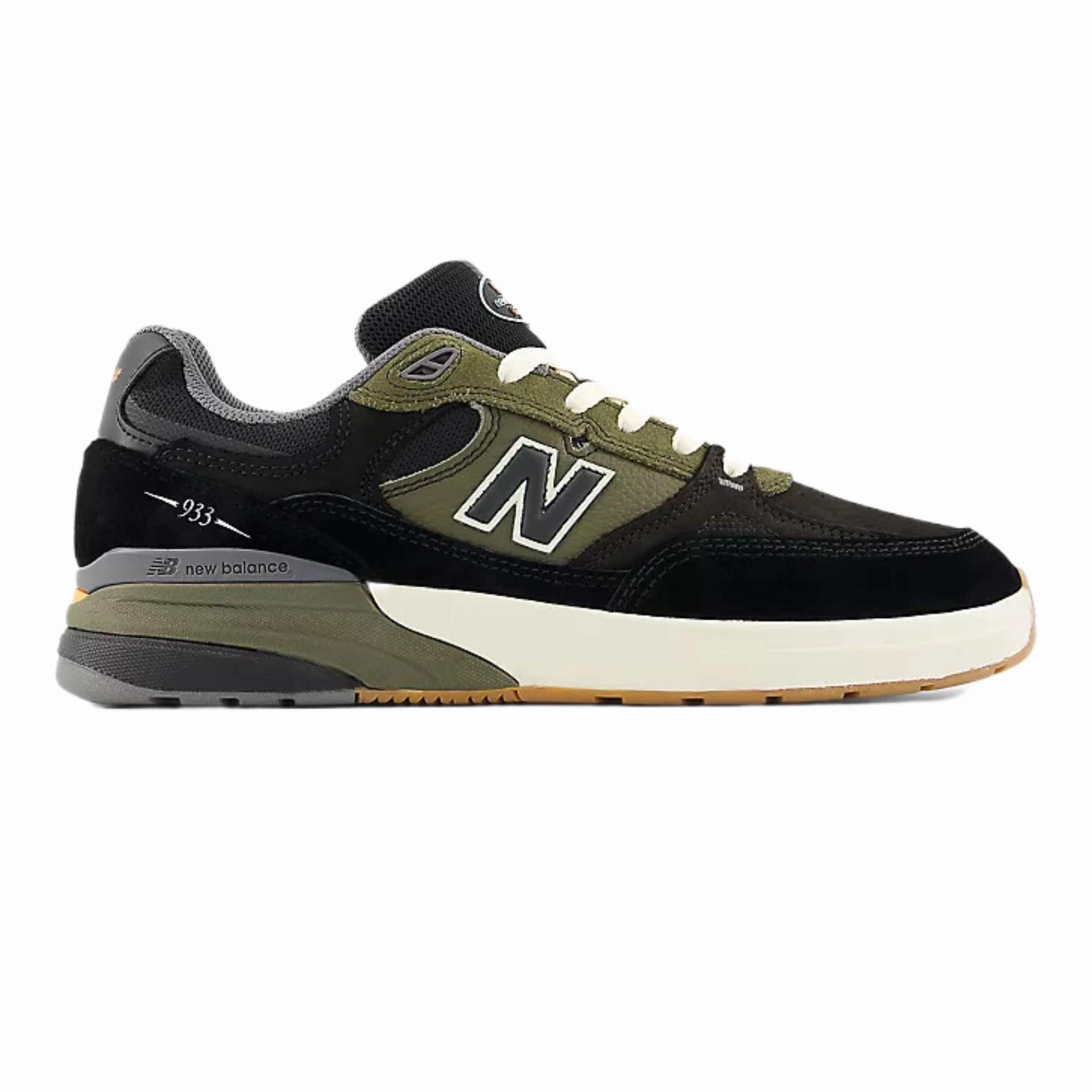 New Balance Reynolds 933 BST running in a ski lift area shoes
