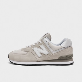 New Balance ML574EVW Nimbus Cloud / White running in a fun run shoes running on beach shoes