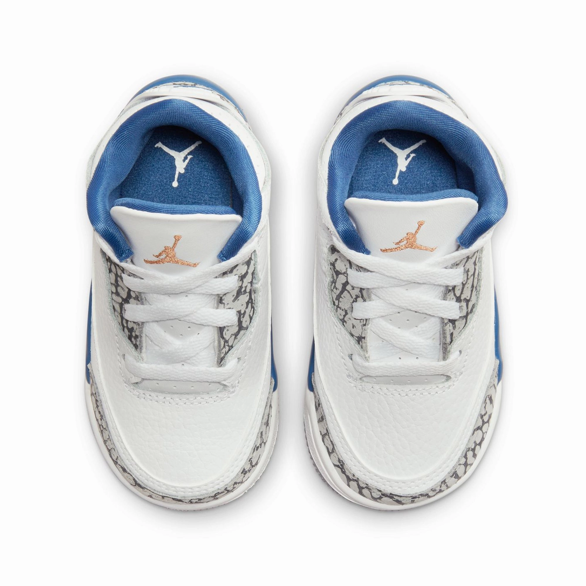 Jordan 3 Retro "Wizards" Toddler DM0968-148 Breathability Durable Fabric