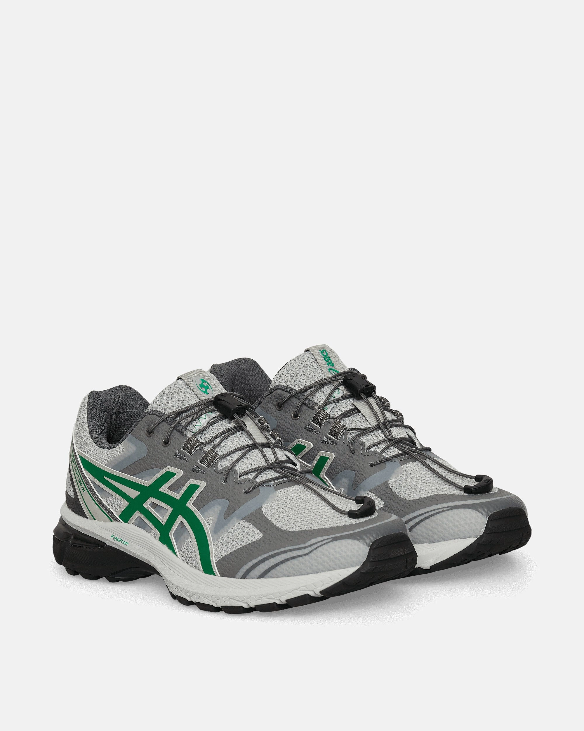 Tpu Stability Frame SANSAN GEAR GEL-Terrain Sneakers Grey Violet / Jolly Green