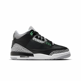 Air Jordan 3 Retro "Green Glow" Grade school Foot Care