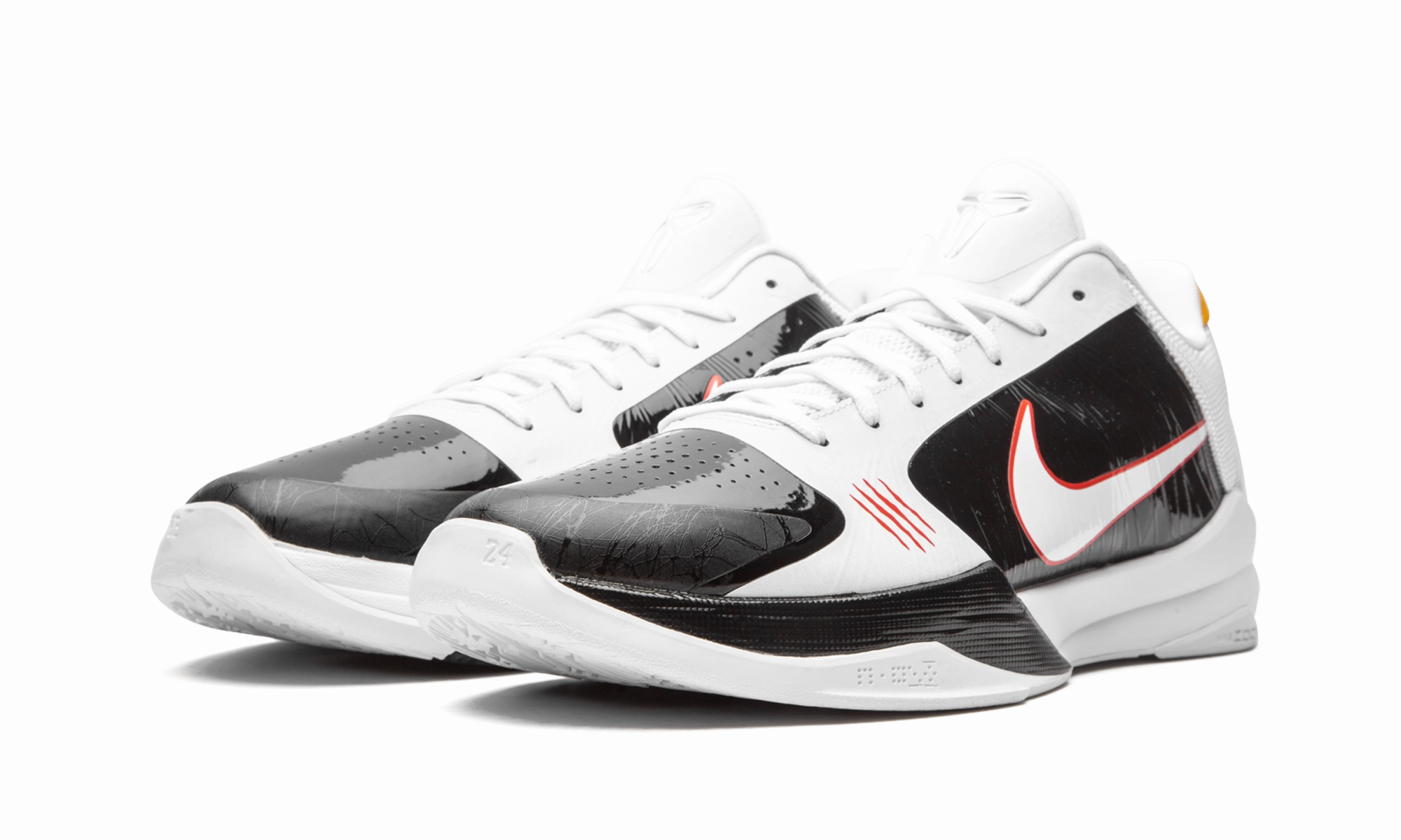 Asymmetrical Collar Padding High Top Cushioning Kobe 5 Protro "Alternate Bruce Lee"