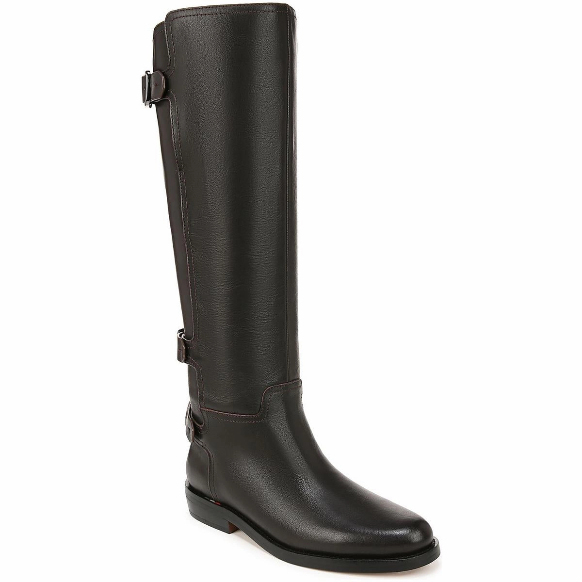 Womens Wide Calf Mid-Calf Boots Comfortable Walk