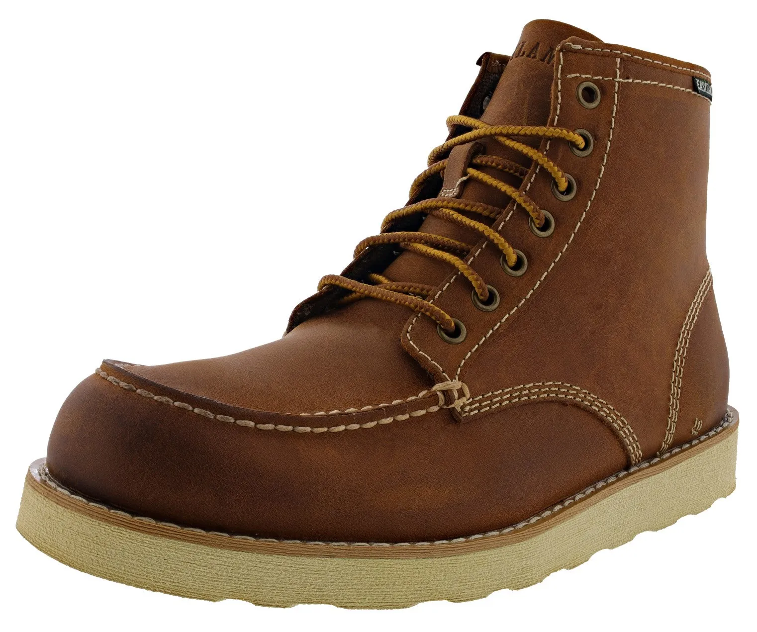Minimal Color Comfort Lining Snowy Path Eastland Men's Classic Lumber Up Lace Up Walking Boots