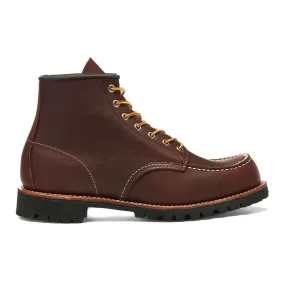 Red Wing Men's Roughneck 8146 Classic Moc Briar Brown Leather Quick Drying Rough Trail Hiker