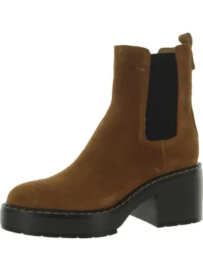 Anderson Womens Block Heel Chelsea Boots Brave Path Skin Hug