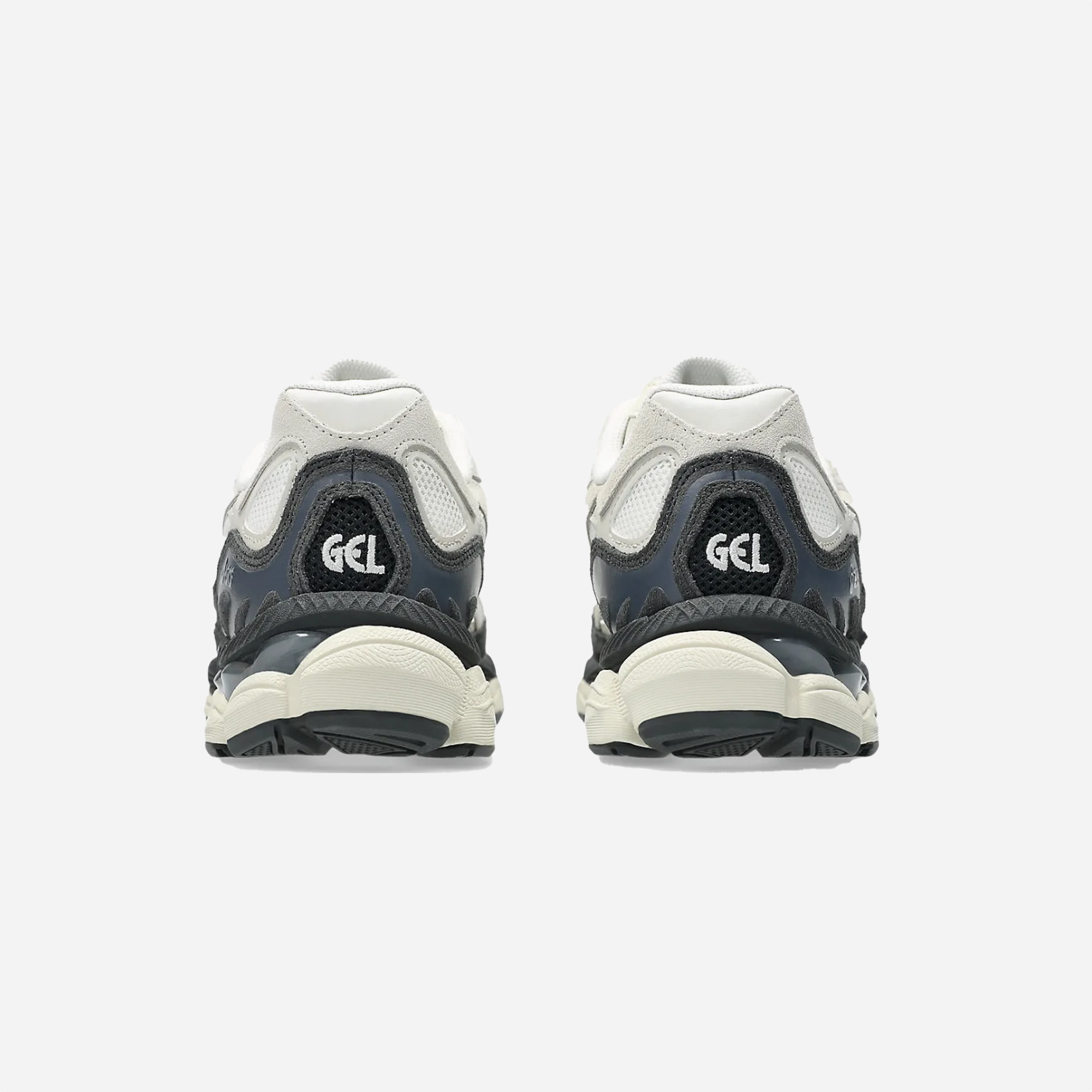 bumpy ride casual runners' shoes ASICS | GEL-NYC { WHITE/SMOKE GREY