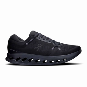 On | Men's Cloudsurfer 2 Running Shoes - Black/Black scratch - resistant insulated hydration pack