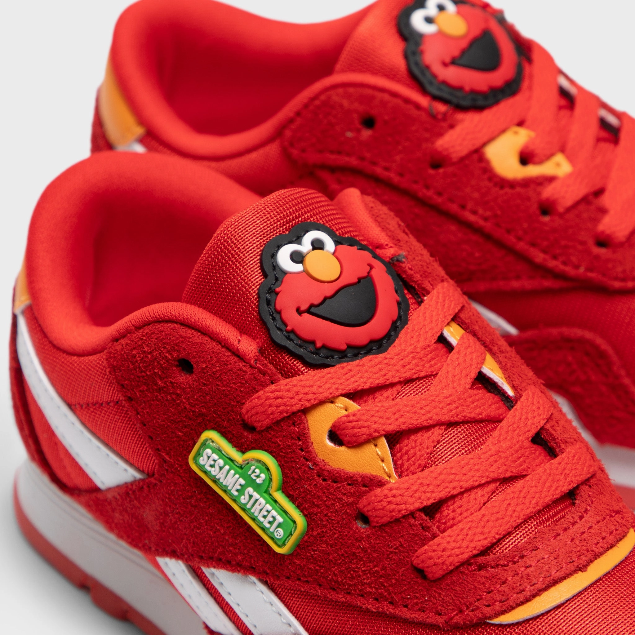 All Occasion Elastic Sides Reebok x Sesame Street Children's Classic Nylon Red / White - Orange